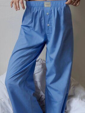 Comme Si La Boxer Alta, Cotton Poplin - Grecian Blue / XS